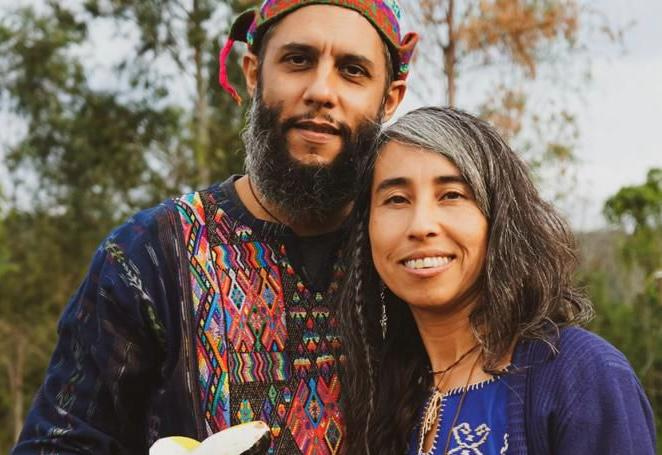 Portrait of Max Mello and Suzzane Flores together